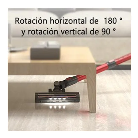 aspiradora sin cables PRETTYCARE Aspiradora sin Cable w100 rotación de 180 y 90